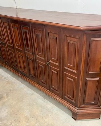 Credenza classica in legno per soggiorno o taverna