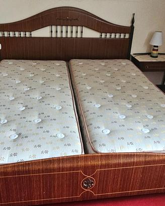 Letto con 2 materassi singoli