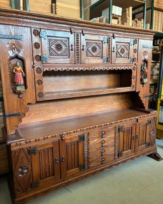 Credenza tirolese in larice