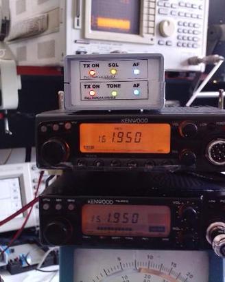 Ponte radio uhf 16 ch prog. duplexer tx 15watt