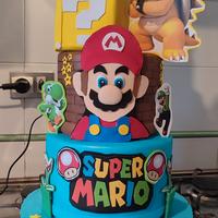 Torta scenografica Super Mario 