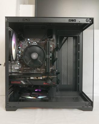 PC Gaming RYZEN 5 1600 + AMD RX6600 + 16GB DDR4