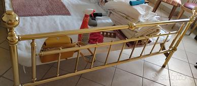 Letto matrimoniale in ottone