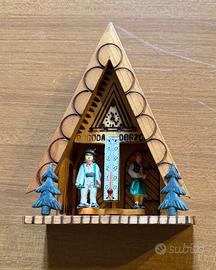 Termometro - "Casetta del tempo" in legno