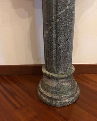 Consolle in marmo e vetro