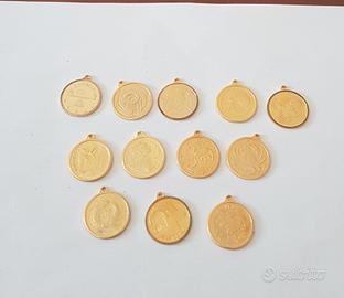 Medaglie zodiaco 