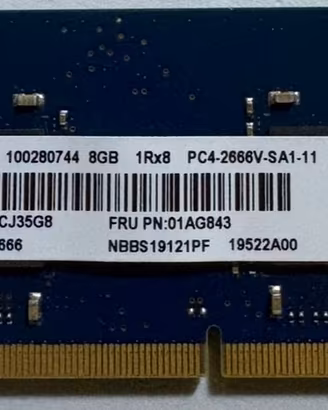 memoria per notebook RAMAXEL 100280744 8Gb