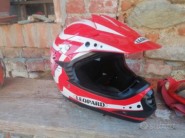 casco motocross bambino