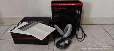 Cuffie HyperX Cloud Revolver con scocca alluminio.
