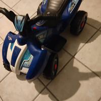 mini quad elettrico, batteria nuova