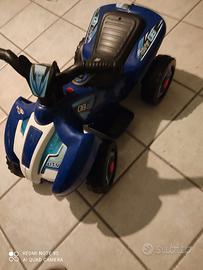 mini quad elettrico, batteria nuova