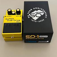 Boss SD-1 Super Overdrive 50 year anniversary