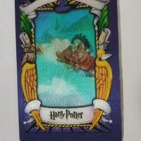 Harry Potter lenticular card Quidditch anno 2001