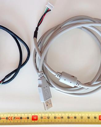 Lettore SD Lenovo 0A48143 BU6980 e cavo USB x POS