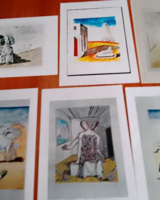 GIORGIO DE CHIRICO 12 STAMPE