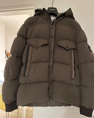 Piumino Stone Island verde taglia l