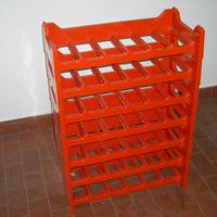 Portabottiglie modulare in plastica 42 bottiglie