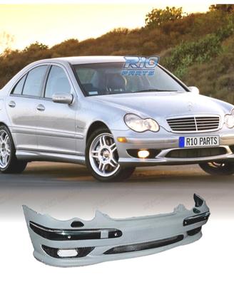 PARAURTI ANTERIORE PER MERCEDES W203 00-04 LOOK AM