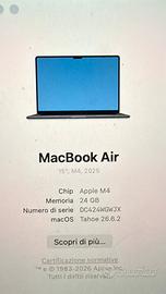 Computer nuovo Apple Air