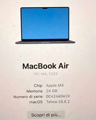 Computer nuovo Apple Air