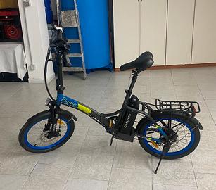 E-bike bici elettrica Argento Piuma (Pieghevole) 