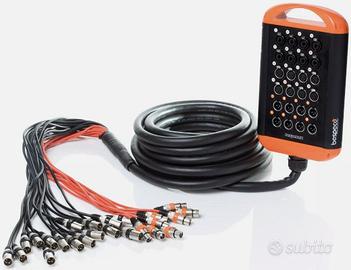 Sistema Audio Bespeco XTRA1608L20SC 20 mt.