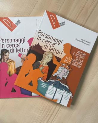 Lotto 2 Libri Italiano/Antologia Liceo Biennio