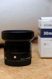 Sigma 30mm-F/2.8 AF DN, Attacco E-Mount