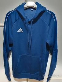 Felpa Adidas con cappuccio Blu Nuova