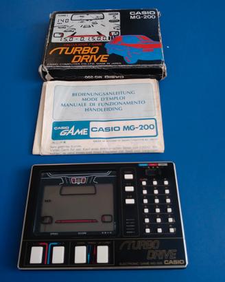 CASIO LCD Game Watch - Turbo Drive (MG-200)
