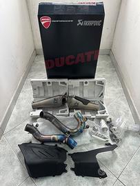 Scarico akrapovic + carene Ducati Panigale V4 24