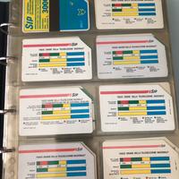 Schede telefoniche rarissime sip