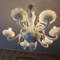 Lampadario in vetro di Murano