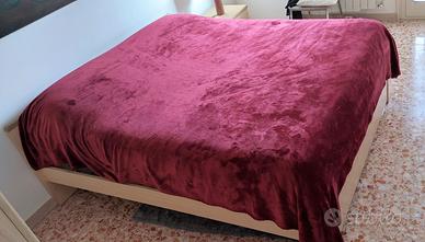 CAMERETTA DA LETTO IN FRASSINO + 2 RETI SINGOLE