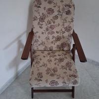 Poltrona in legno pieghevole 