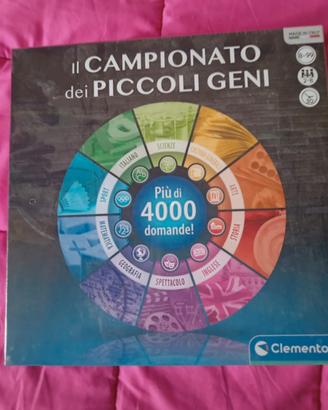 Gioco da tavolo il campionato dei piccoli geni