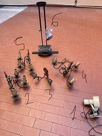 6 Lampadari in blocco