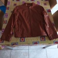 Giubbino sintetico,colletto coreana,taglia M