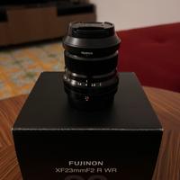 Obiettivo fuji XF23mm F2 R WR