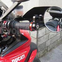 SPECCHIETTI RETROVISORI ROTONDI per Manubrio