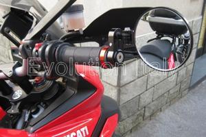 SPECCHIETTI RETROVISORI ROTONDI per Manubrio