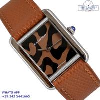 CARTIER Tank Solo 3170 Panthère Leopard very rare