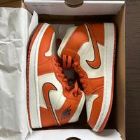Nike Air Jordan 1 Mid Coconut Milk - Sport Spice