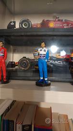 figurino Ayrton Senna 1\18 scuderia Williams