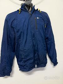 Giacca starter windbreaker blu zaffiro S antivento