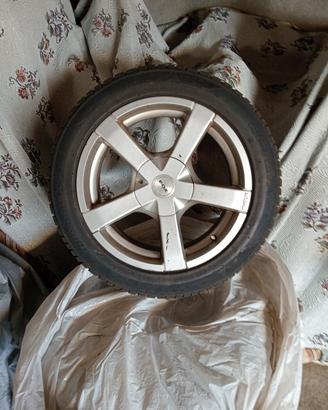 4 cerchi per mini da 16 con gomme invernali 