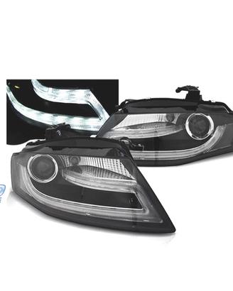 FARI AUDI A4 B8 07-11 LUCE DIURNA LED DRL SFONDO N