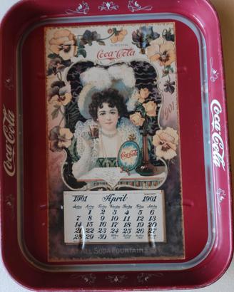 VASSOIO COCA -COLA DI ANNO 1901