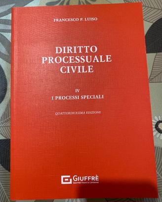 Manuale di diritto processuale civile- Luiso