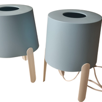 Coppia lampade da comodino